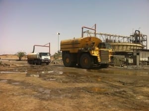 Las empresas mineras tienen serios problemas del agente PM10, y de las estabilizaciones en la misma mina.