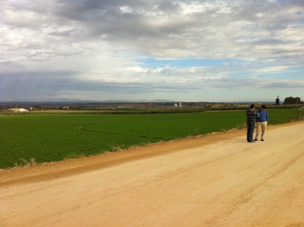 Camino rural estabilizado con aditivos de Humicorp
