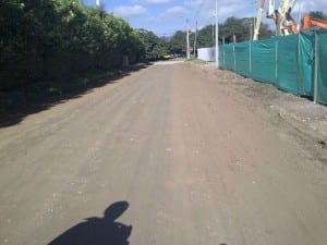 Calles, caminos y bases de carretera estabilizados por Humicorp
