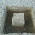 Detalle de la sección de la losa de 15 cm