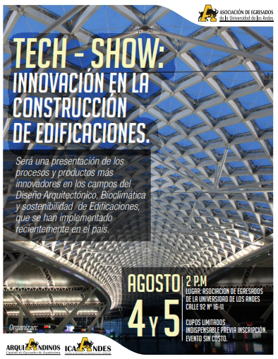 TECH-SHOW: INNOVACIÓN EN LA CONSTRUCCIÓN DE EDIFICACIONES. Bogotá ( Colombia )