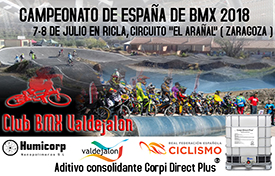 Campeonato de España de BMX 2018 Ricla Zaragoza