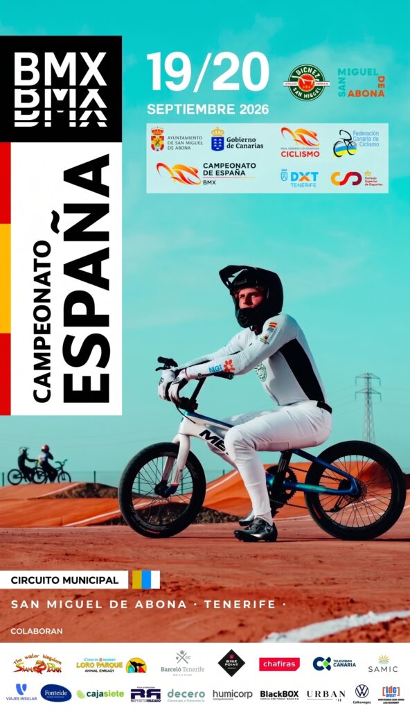Humicorp, colaborador del Campeonato de España de BMX Racing 2026 en San Miguel de Abona (Tenerife).